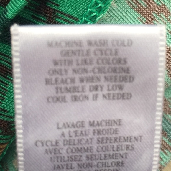 BCBG MaxAzria Green Halter Top M - Picture 5 of 6